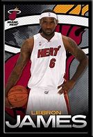 Image result for LeBron James Miami Heat Poster