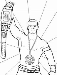Image result for John Cena Coloring Pages Colored