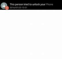 Image result for This Person Tried to Unlock Your Phone
