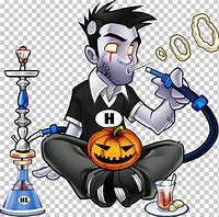 Image result for Cartoon Smoking Hookah