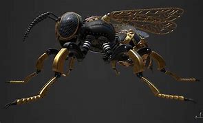 Image result for Robot Bee Anime Art