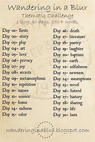 Image result for Poem Challenge Calendar