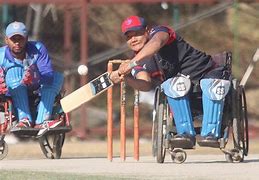 Image result for Wheelchair Cricket