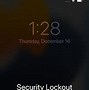 Image result for iPhone Unavailable Message On Lock Screen