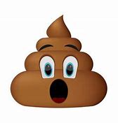 Image result for Surprised Poop Emoji