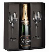 Image result for Lanson Champagne Glasses