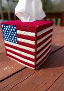 Image result for American Flag Book Tissue Box