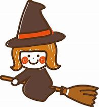 Image result for Halloween Witch Clip Art Black and White