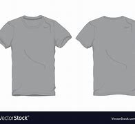 Image result for Blank Grey T-Shirt Back