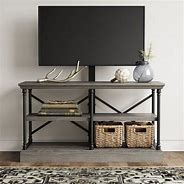 Image result for Iron TV Stand