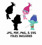Image result for Trolls Flowers Cut Out