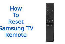 Image result for Reset Samsung TV Remote