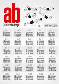 Image result for 30-Day Senior Men AB Challenge Printable