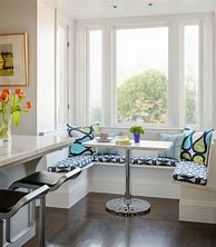 Image result for Window Sill Bench Kitchen Table