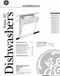 Image result for GE Dishwasher Manual
