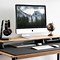 Image result for Dual Monitor Stand Wood
