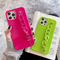 Image result for iPhone 12 Sillicone Case Neon Green