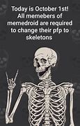 Image result for Skeleton Meme PFP
