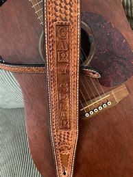 Image result for Guitar Tooled Leather