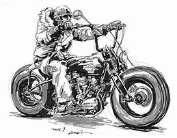 Image result for Line Art Broken Motorcycle