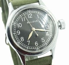 Image result for Bulova Military Watch