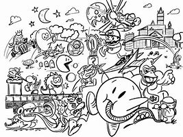 Image result for Video Game Characters Coloring Pages