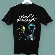 Image result for Daft Punk Shirt Neon Lights