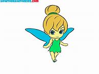 Image result for Draw Tinkerbell