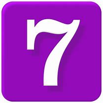 Image result for Purple Number 7 Clip Art