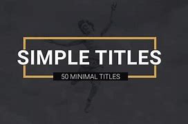 Image result for Title Animation Template