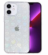 Image result for Heart Holographic Phone Case On Red Phone