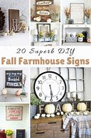Image result for Fall Farmhouse Signs
