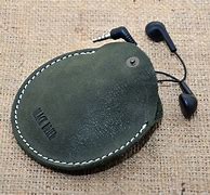 Image result for Leather Earphone Pouch