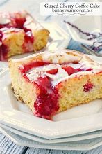 Image result for Cherry Pie Filling Coffee Cake