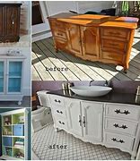 Image result for Upcycled Furniture Before After