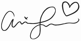 Image result for Ariana Grande SVG Autograph