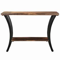 Image result for Solid Wood Console Table One Piece