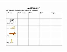 Image result for Non-Standard Measuring Activity