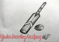 Image result for Bat and Ball Pencil Art