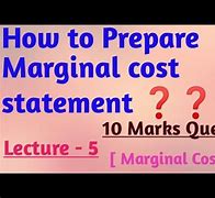Image result for Marginal Cost Example