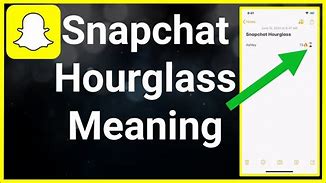 Image result for Snapchat Hourglass Symbol iPhone