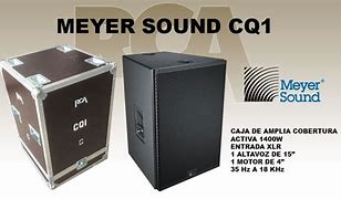 Image result for Meyer Sound CQ1
