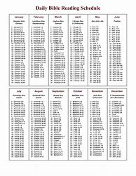 Image result for Daily Bible Reading Plans Printable
