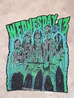 Image result for Wednesday 13 Back Patch