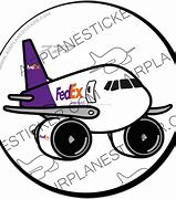 Image result for FedEx Plane Cartoon