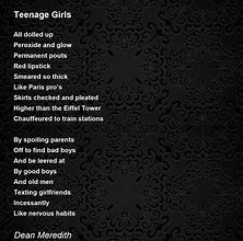 Image result for Poems About Being a Teenage Girl
