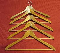 Image result for White Coat Hangers Wooden