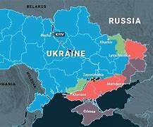Image result for Map of Russia and Ukraine in PDF Format
