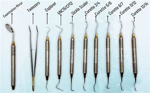 Image result for Dental Hygiene Instruments