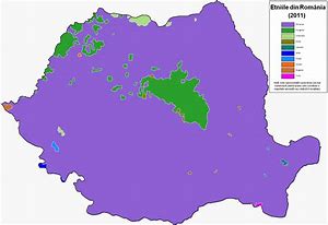 Image result for Ethnic Map of Modern Romania